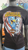 H-D Eagle Flag Mns T