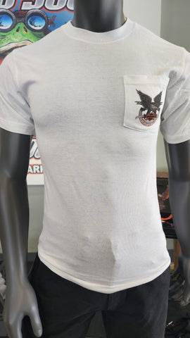 Round Eagle Mns Pkt T