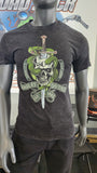 Sword Skull Mns Dyed T