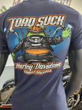 The Toad Suck Signature Tee in Blue