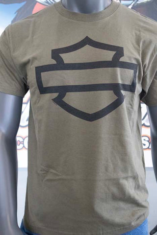 H-D B&S Outline Mns Crw S