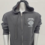 Hd Warrant Zip Hoodie Men