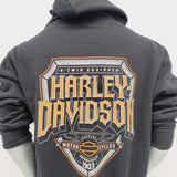 Hd Warrant Zip Hoodie Men