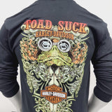 Hd Road Badge L/S Pkt Men