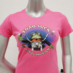 Ladies Signature Tee in Hot Pink